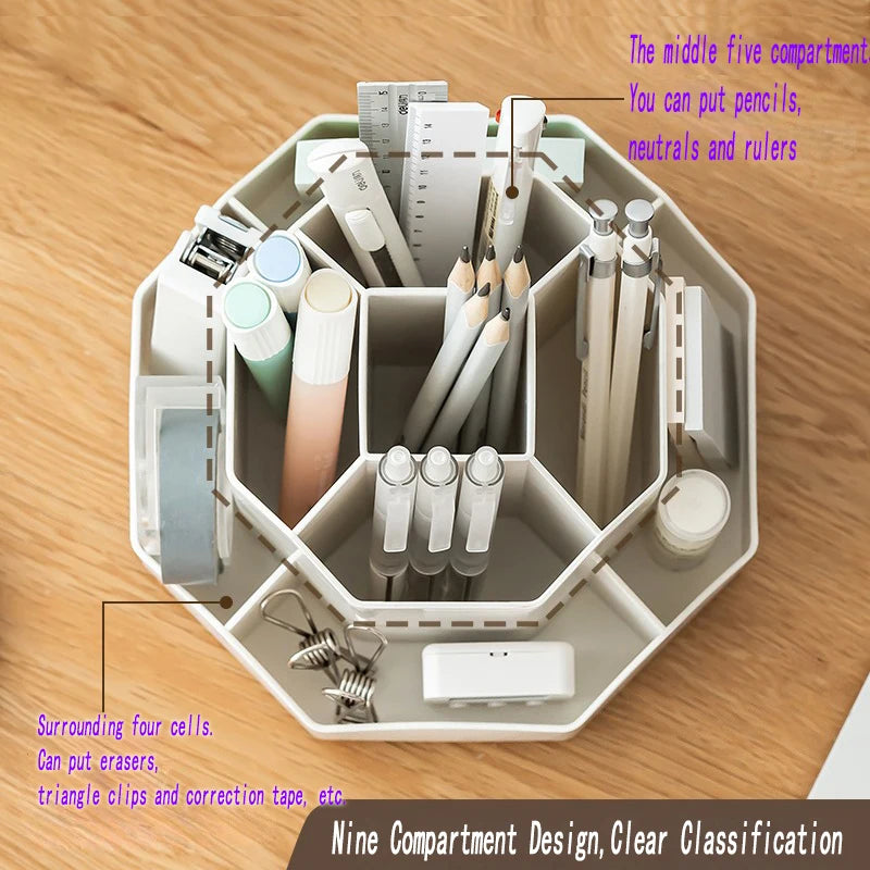 Rotating Desk Organizer
